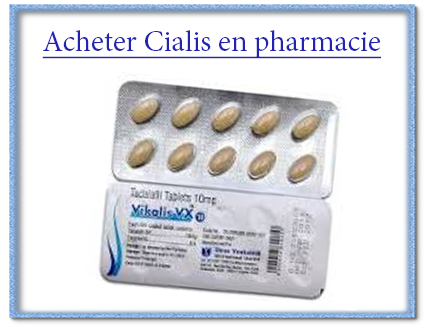 Acheter du Cialis en France sans ordonnance